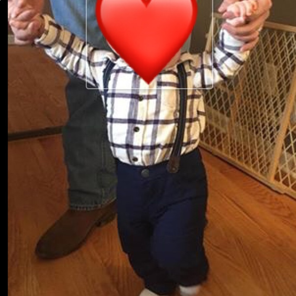 Carter’s Suspender Outfit